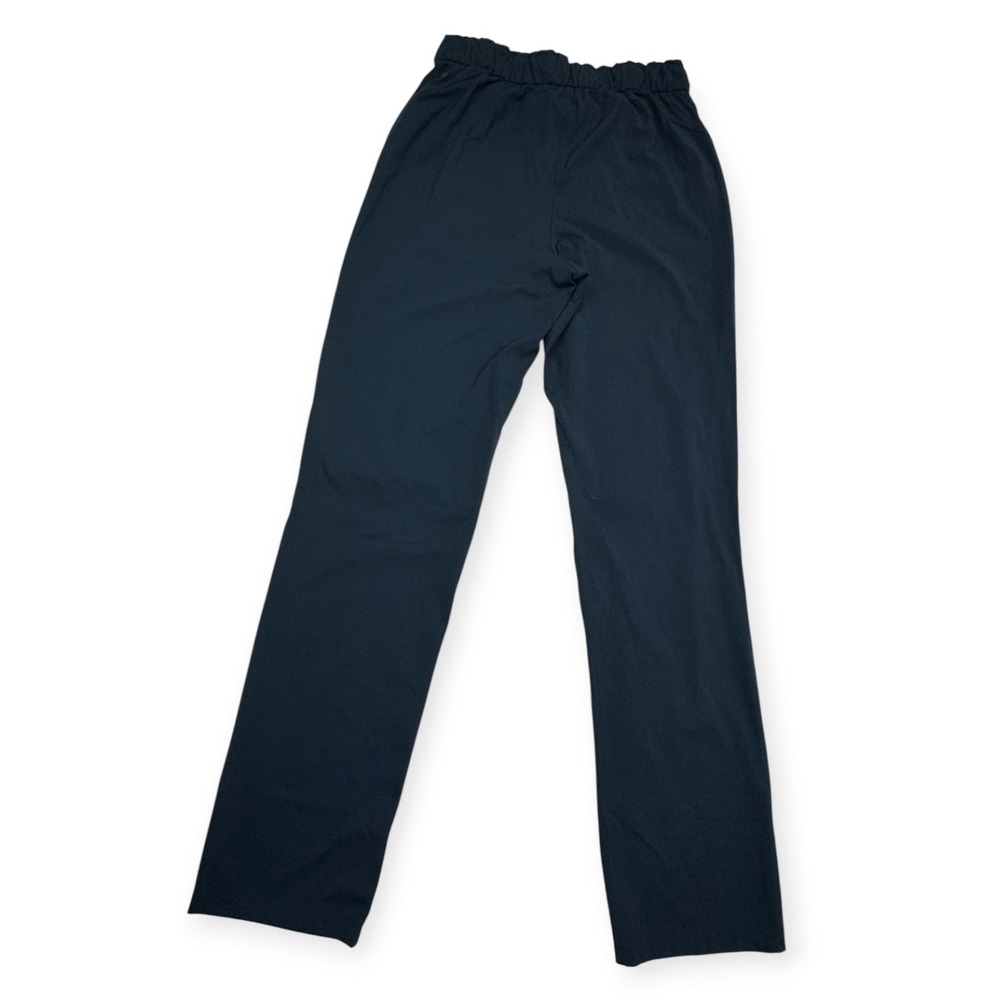 Lululemon On the Fly Pant Women Size 8 Black Straight Leg Elastic Waist LW5DO8S